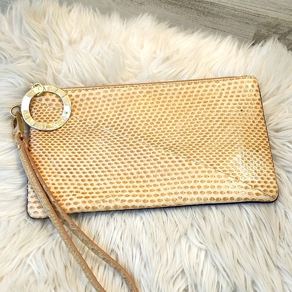 IPPOLITA "RARE" PYTHON AND SUEDE WRISTLET - Picture 11 of 11